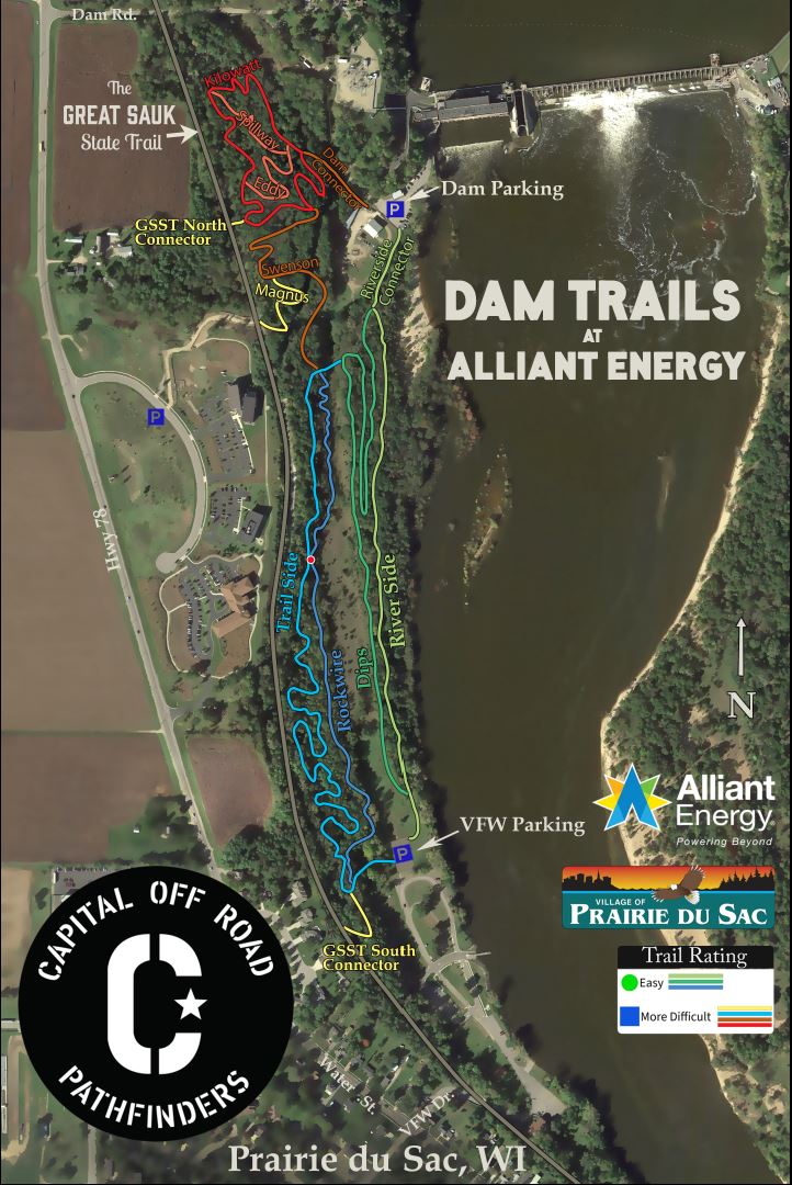 Dam Trails at Alliant Energy